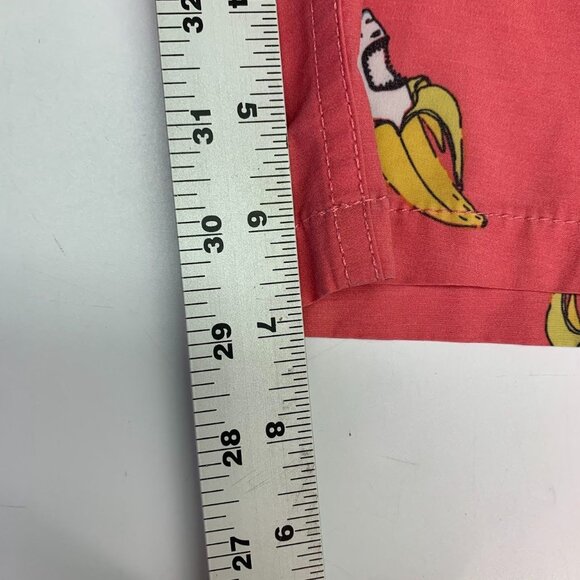 Public Access Men's Shark Banana Drawstring Elastic Waist Swim Trunks Size L - Picture 12 of 12